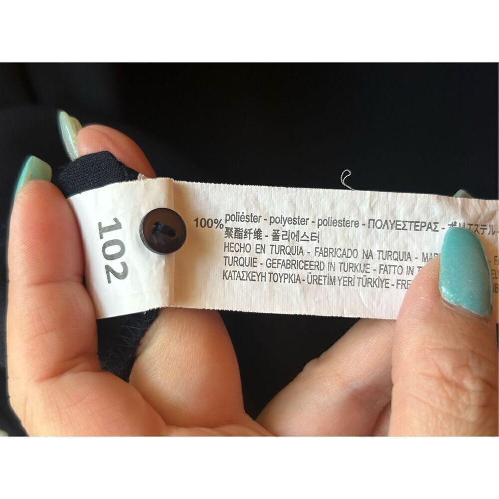 Zara black choker dress size medium - Picture 5 of 8